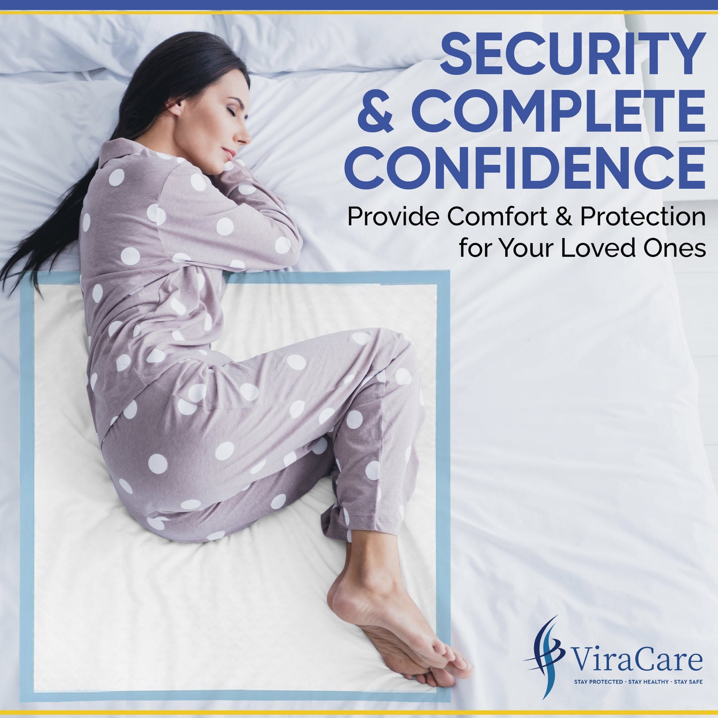 Premium Incontinence Bed Pads 60x60 cm (Qty: 200)