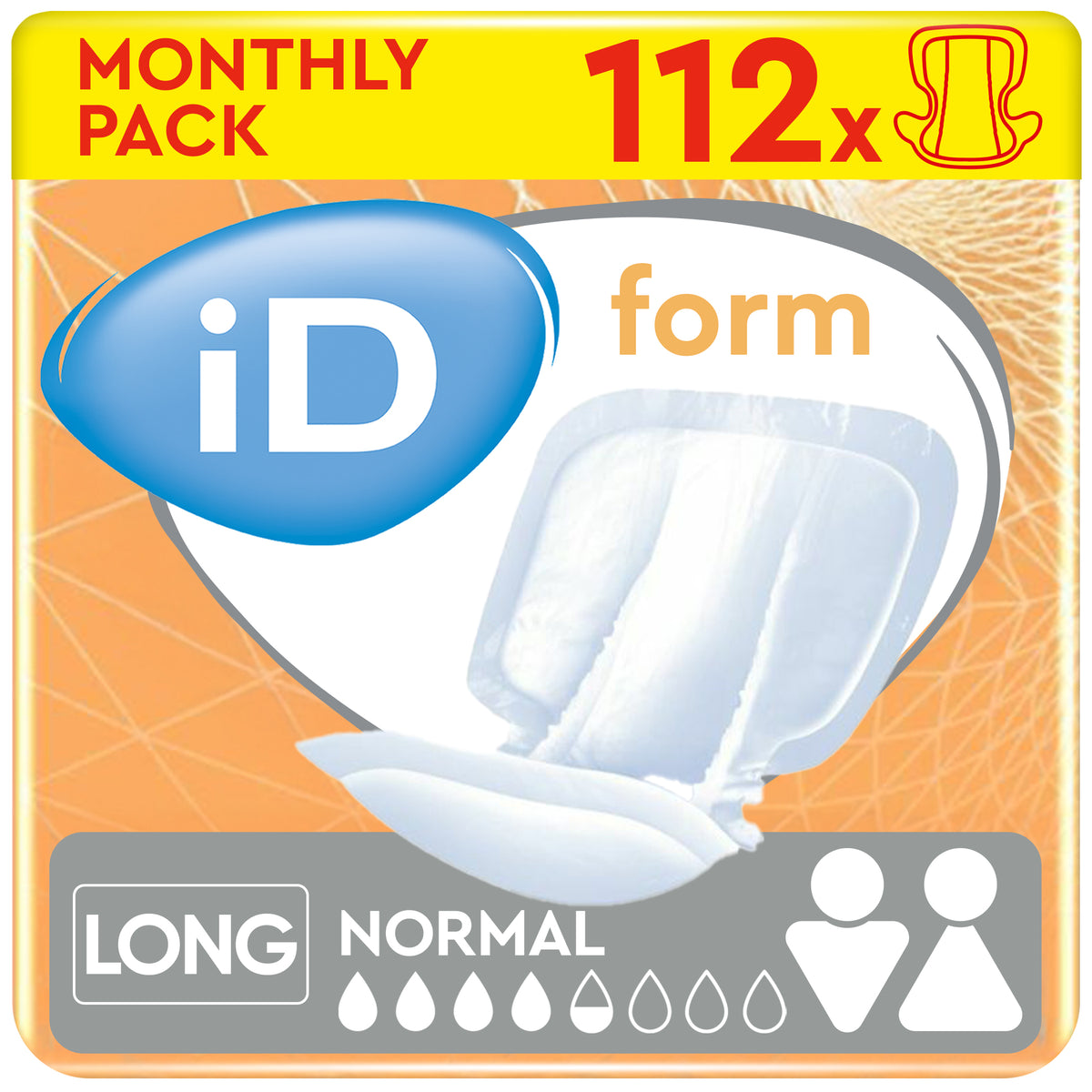 Normal Sized Pads Form Incontinence Pads, Size Long, Normal, White (Qty:112) – ViraCare