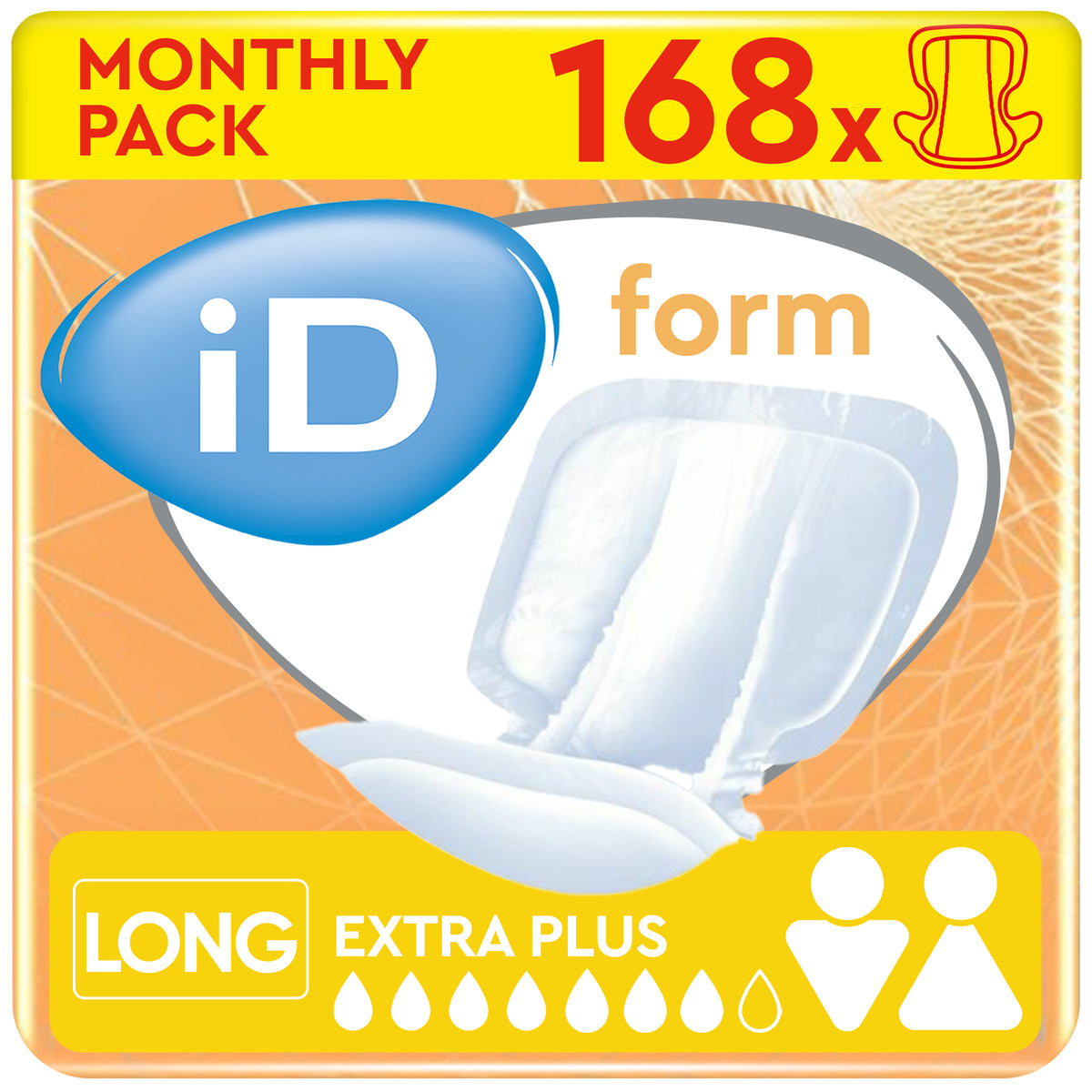 Form Incontinence Pads, Size Long, Extra Plus, White (Qty:168) – ViraCare