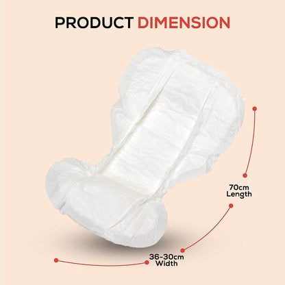 Incontinence Shaped Pads Form: Super Absorbent, (Qty: 20)