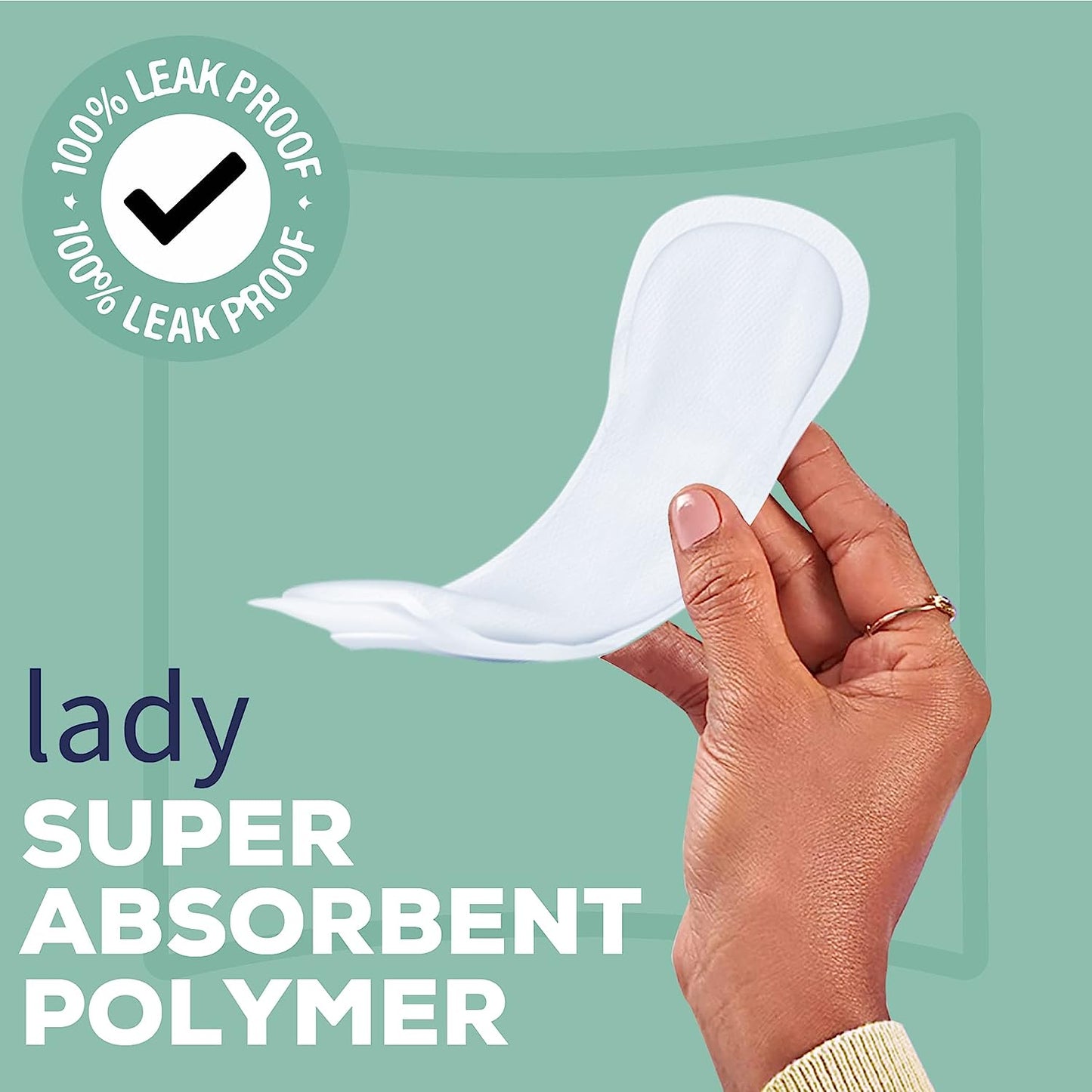 Lady Pads Super: Sanitary Pads, Super Absorbent, (Qty: 28)