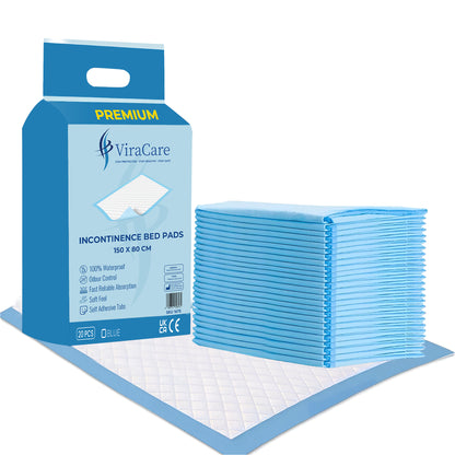 Premium Incontinence Bed Pads 150x80 cm (Qty: 20)