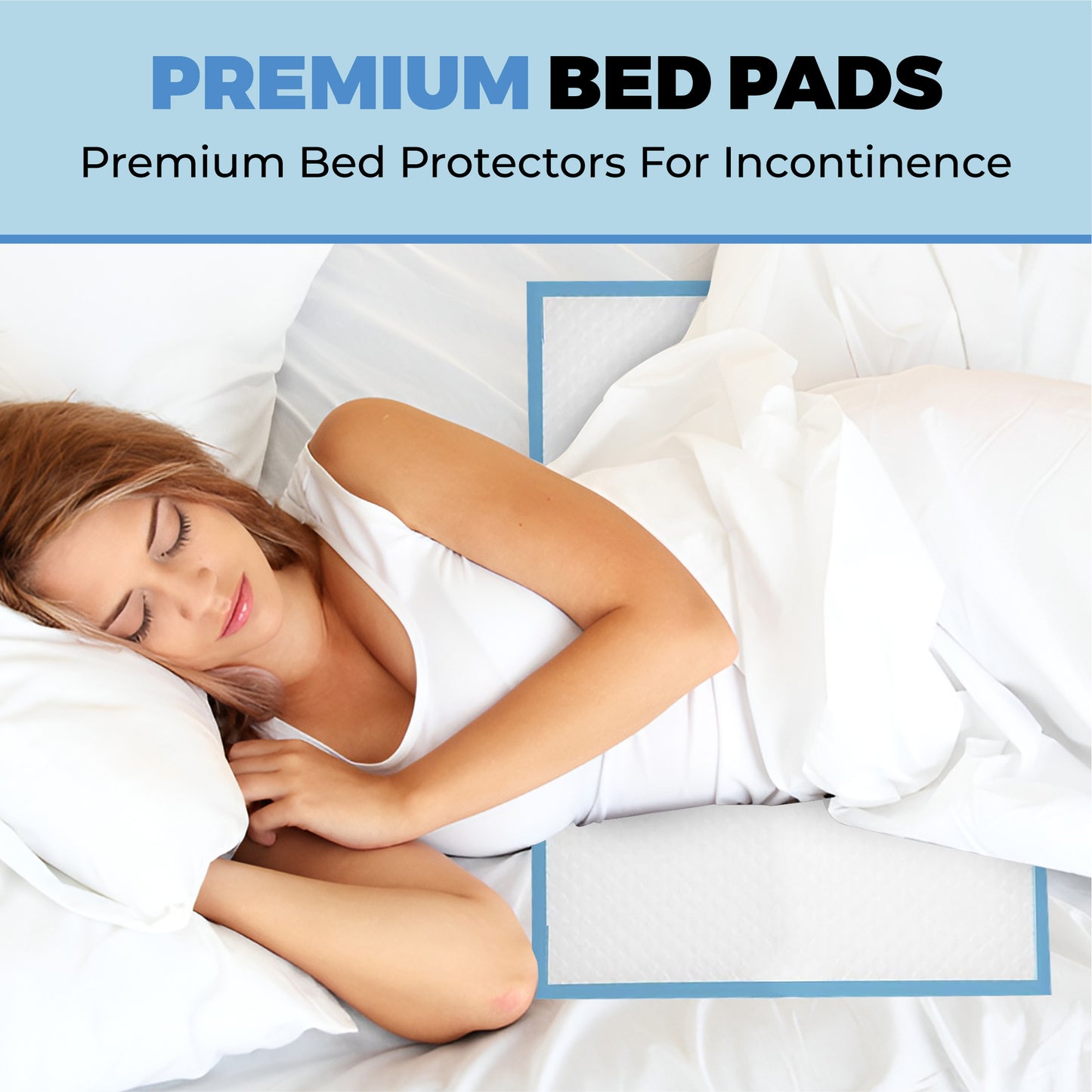 Premium Incontinence Bed Pads 60x40 cm (Qty: 200)