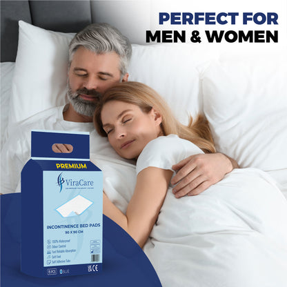 Premium Incontinence Bed Pads 90x90 cm (Qty: 105)